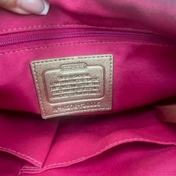 Coach Peyton Tattersall File Crossbody Bag Purse Plaid White Multicolor - Picture 7 of 9